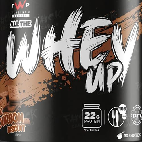 TWP Nutrition Platinum Series All The Whey Up Protein Powder Shake, 23g Whey Protein, Low Fat