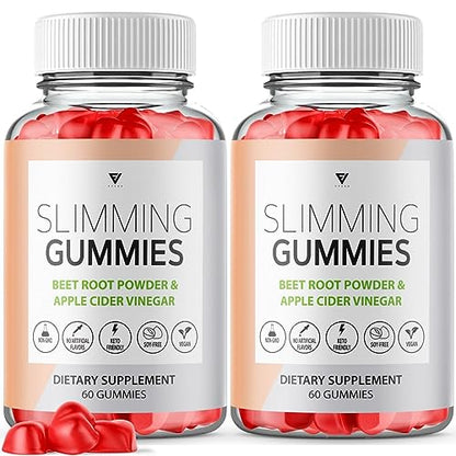 (2 Pack) Slimming Gummies It Works for Weight Loss with Apple Cider Vinegar Itworks Its