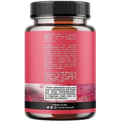 Advanced Thyroid Support for Women with Ashwagandha - Adaptogenic Thyroid Supplement