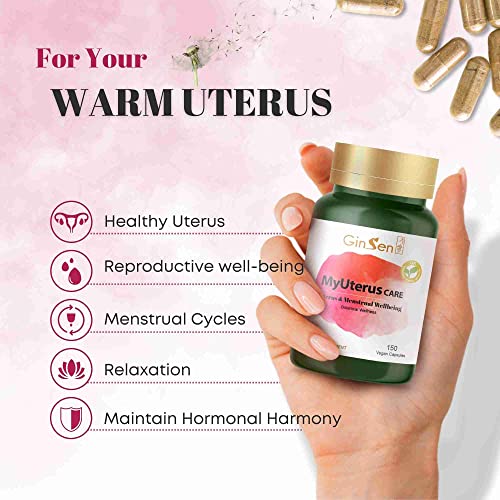 GinSen MyUterus Care for Women’s Warm Uterus, Pregnancy & Menstrual Wellness