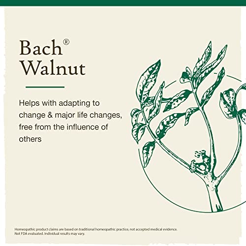 Bach Original Flower Remedies, Walnut for Adapting to Change (Non-Alcohol Formula)