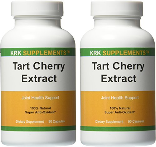 KRK SUPPLEMENTS 2 Bottles Tart Cherry Extract 900mg Per Serving 180