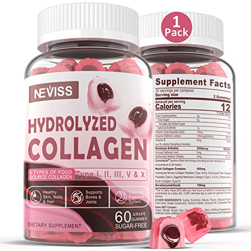 Sugar Free Hydrolyzed Collagen Gummies 800mg Success