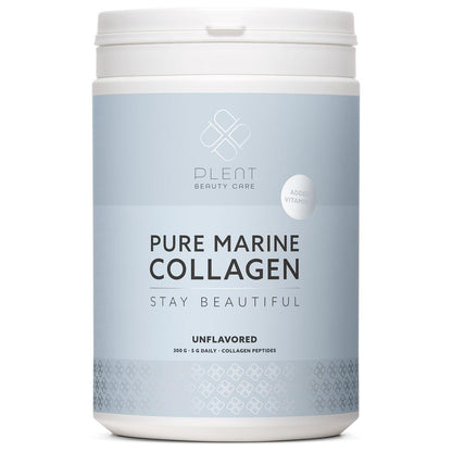 Plent Pure Marine Collagen Unflavored - Stay Beautiful - 5G Daily - Collagen Peptides - 300g