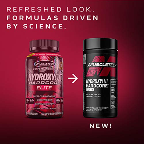 Hydroxycut Weight Loss Pills for Women & Men Hardcore Elite | Weight Loss Supplement