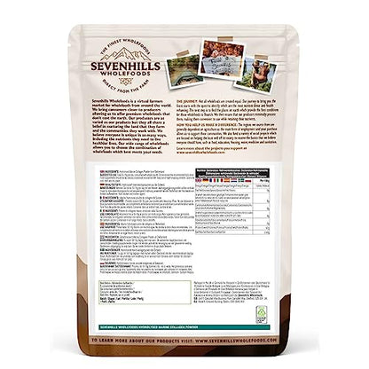 Sevenhills Wholefoods Hydrolysed Marine Collagen Powder 300g, from Switzerland, 100% Pure Unflavoured Protein Peptides