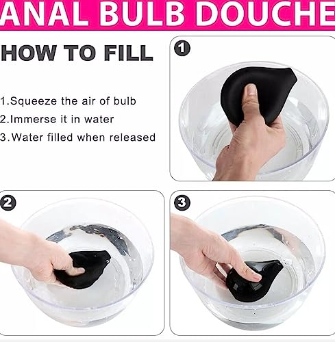 Bodundirect Medical Materials Anal Douche Enema Bulb Vaginal Douche Enemas Cleaner for Women’s