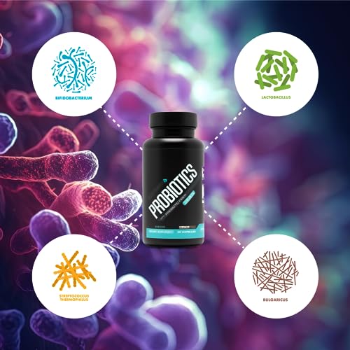 Sculpt Nation by V Shred Premium Probiotics - Digestive & Gut Health Support