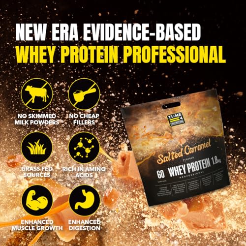 Time 4 Whey Protein Professional Time Release Grass Fed Native Whey Protein Powder, Whey Concentrate