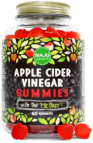 Apple Cider Vinegar Gummies with Mother - Weight Management & Detox - 2X Stronger