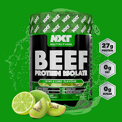 NXT Beef Protein Isolate 540g - High Protein Powder in Natural Amino Acids - Paleo, Keto Friendly