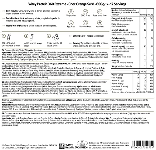 Protein Works - Whey Protein 360 Extreme | Added Vitamins | Muscle Building and Recovery