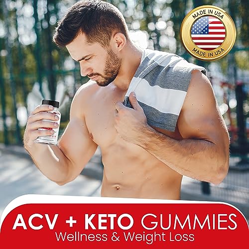 Nutrocell Simpli Health ACV Ketos Gummies Keto Apple Cider Vinegar 1050mg