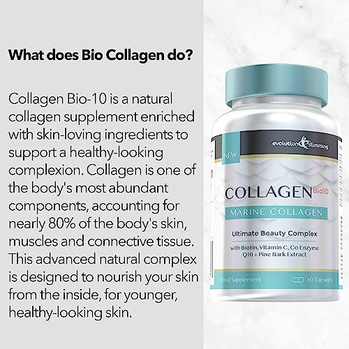 Collagen Bio-10 with Marine Collagen, Biotin & Co-Enzyme Q10 (60 Capsules)