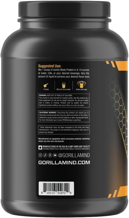 Gorilla Mode Premium Protein - Chocolate Peanut Butter / 24 Grams of Protein/Recover