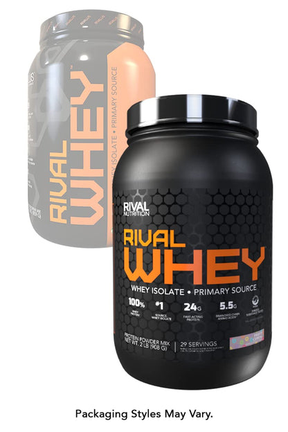 Rivalus Rivalwhey – Fruity Cereal 2lb - 100% Whey Protein, Whey Protein Isolate Primary