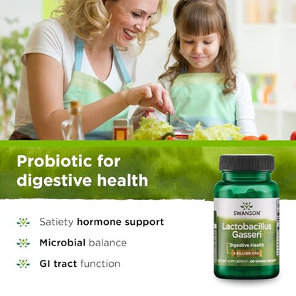 Swanson Lactobacillus Gasseri - Probiotic Supplement Supporting Digestive Health