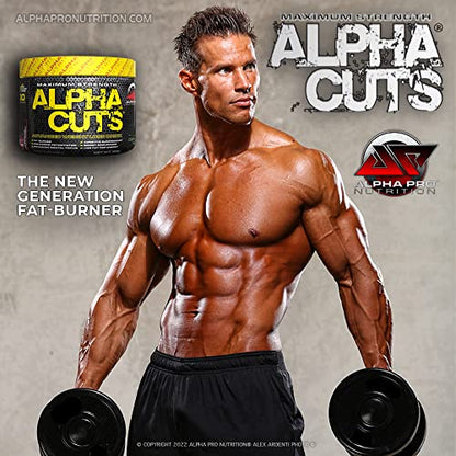 Alpha Pro Nutrition Alpha Cuts Fat Burner Thermogenic Men Women Pre Cardio Workout