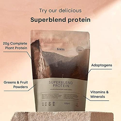 Form Superblend Protein - Vegan Protein Powder with Superfoods, Vitamins and Minerals