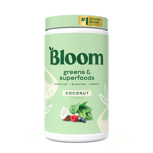 Bloom Nutrition Greens and Superfoods Powder for Digestive Health, Greens Powder