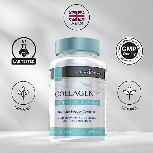 Collagen Bio-10 with Marine Collagen, Biotin & Co-Enzyme Q10 (60 Capsules)