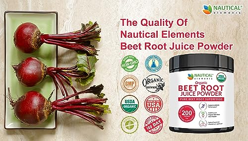 Beet Juice Powder Organic - Cold Pressed - 20:1 Concentrate - Concentrated Beet Root