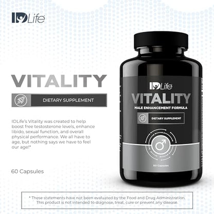 IDLife | Vitality - Energy Support Supplement | Enhance Physical, Improve Blood Flow