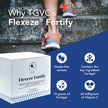 Flexeze Fortify: 30 Sachets (1 Month Supply) - Nutritional Bone & Joint Care Supplement