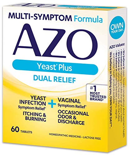 AZO Yeast Plus Tablets 60 ea (Pack of 5)