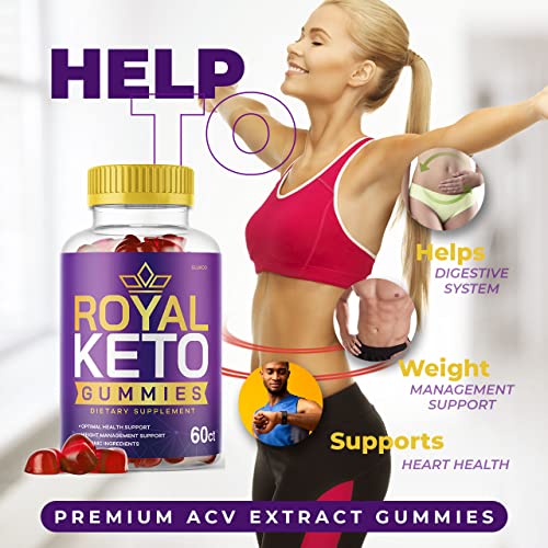 (2 Pack) Royal Keto ACV Gummies - New Advance Formula RoyalKeto