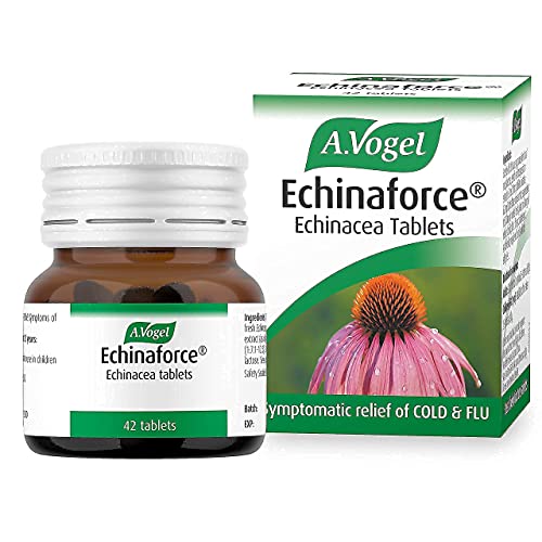 A.Vogel Echinaforce Echinacea Tablets | Relieves Cold & Flu Symptoms by Strengthening 