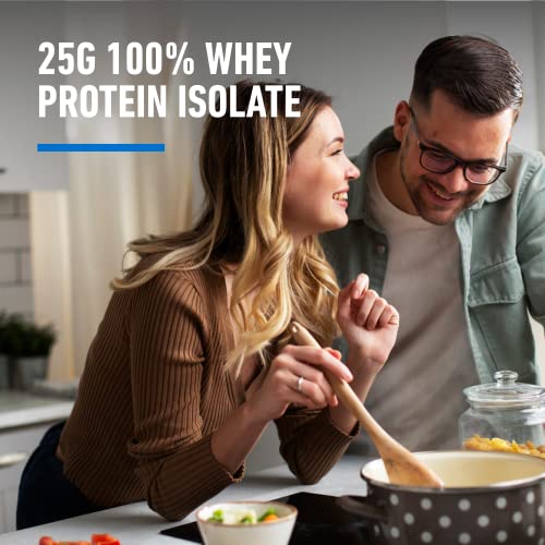 Isopure Protein Powder, Creamy Vanilla Whey Isolate with Vitamin C & Zinc for Immune