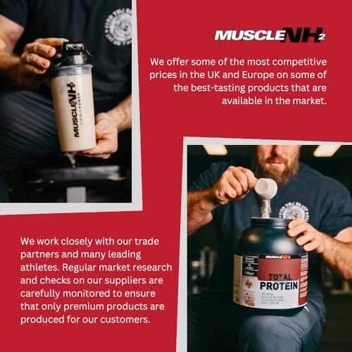 Muscle Nh2 Total Protein, Whey Protein Powder with Creatine Monohydrate and Glutamine Muscle Growth