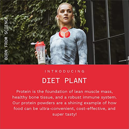 PhD Nutrition Diet Plant, Vegan Protein Powder Plant Based, High Protein Lean Matrix