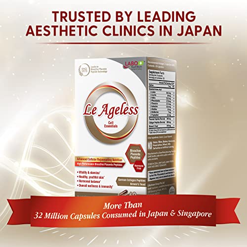 LABO Nutrition Le Ageless – Placenta Cell Rejuvenating Therapy from Japan – Enhanced with Collagen