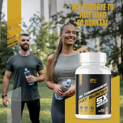 8K Thermogenic Fat Burner 5X | #1 New Weight Loss Supplement to Reduce Fat, Suppress Appetite