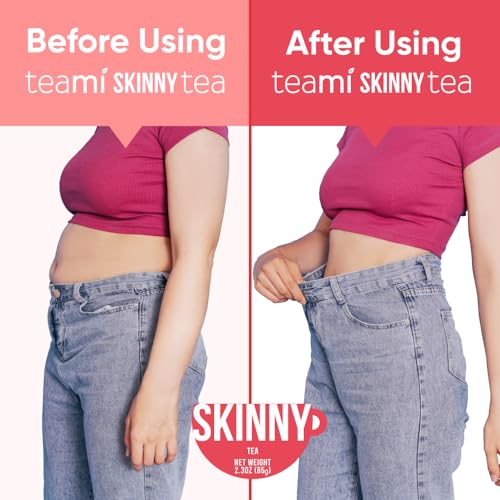 Teami Skinny Tea Supports Slimming and Colon Cleanse - Natural Detox Tea Helps