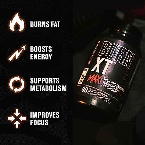 Jacked Factory Burn-XT Max - High-Performance Thermogenic Fat Burner & Appetite Suppressant