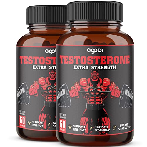 agobi Herbal Test Support for Male Supplement - Support Efficiency, Speed, Strength