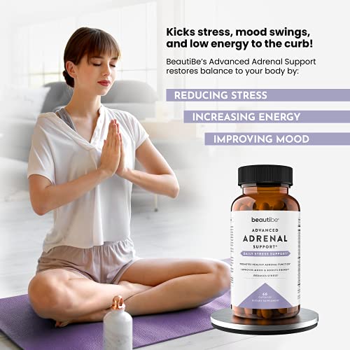 Adrenal Support for Women & Men – Cortisol Manager – Natural Stress Relief Supplement