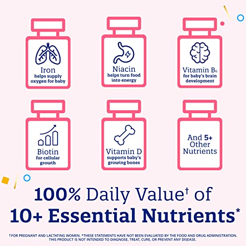 Enfamil Enfamom Prenatal Vitamin & Mineral, Supplement for Women with Calcium, Vitamin D, Vitamin C