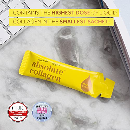 Absolute Collagen Marine Liquid Collagen Supplement for Women - 8000mg Collagen in Each Sachet