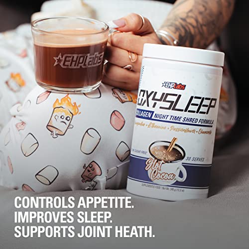 EHPlabs OxySleep Collagen Peptides Powder Night Time Shred