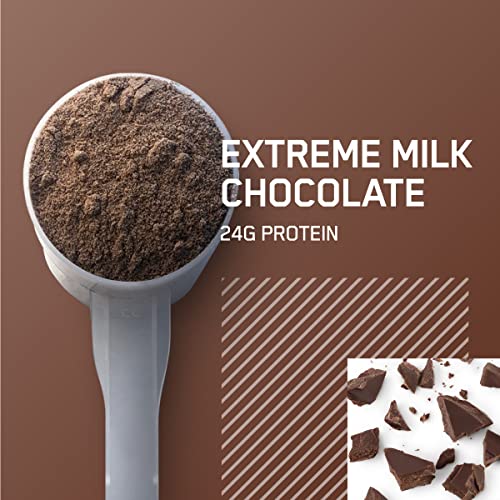 Optimum Nutrition Gold Standard 100% Whey Protein Powder, Extreme Milk Chocolate