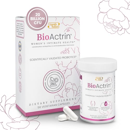 Bioactrin Vaginal Probiotics for Women - Formulated Bacterial Vaginosis Treatment, Yeast Infection