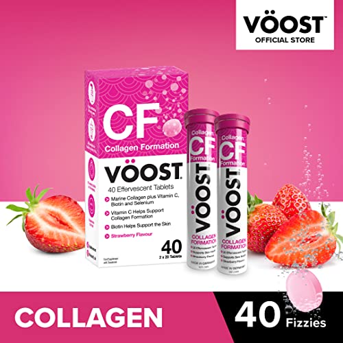 Vöost Collagen Formation Pack Of 40 Everscent Tablets