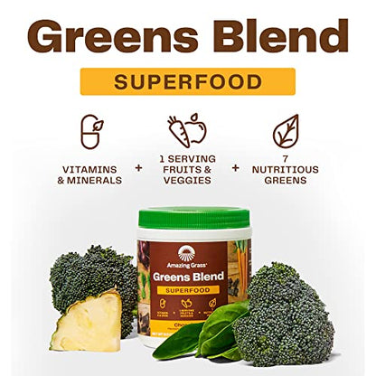 Amazing Grass Greens Blend Superfood: Super Greens Powder Smoothie