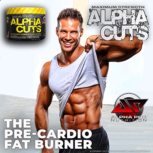 Alpha Pro Nutrition Alpha Cuts Fat Burner Thermogenic Men Women Pre Cardio Workout