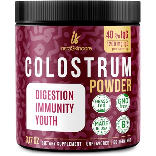 Bovine Colostrum Powder - 40% IgG Highly Concentrated Pure Bovine Colostrum 