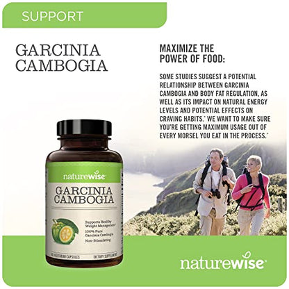 Naturewise Garcinia Cambogia (1 Month Supply) Pure Garcinia Cambogia